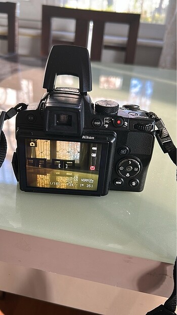 Nikon fotoğraf makinası coolpix p500 orijinal çalışmayan aksanı 