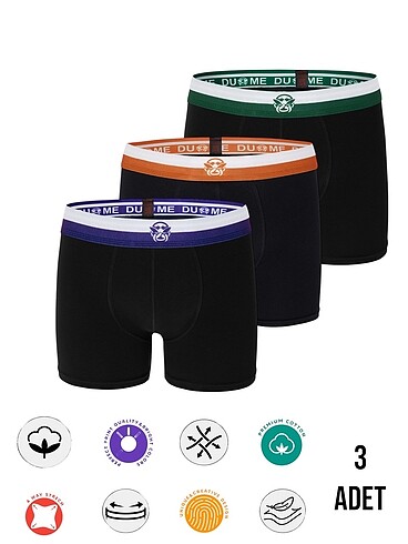 Pamuklu Erkek Boxer