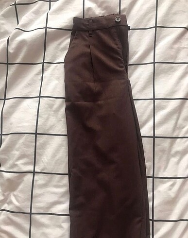 s Beden kahverengi Renk H&M KUMAŞ PANTOLON