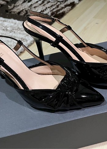 Adil Işık Rugan Fiyonklu Stiletto Topuklu Ayakkabı - Görsel 3