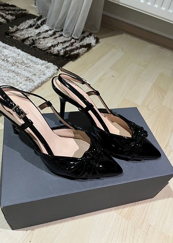 Adil Işık Rugan Fiyonklu Stiletto Topuklu Ayakkabı - Görsel 2