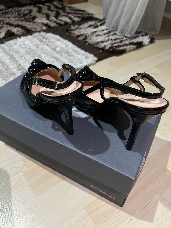 Adil Işık Rugan Fiyonklu Stiletto Topuklu Ayakkabı - Görsel 5