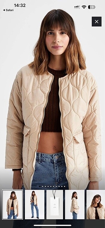 Defacto kadin ceket - Görsel 2