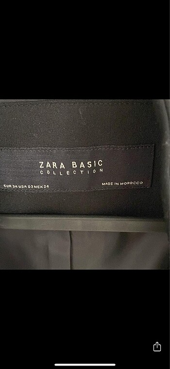 Kadin zara blazer ceket - Görsel 3