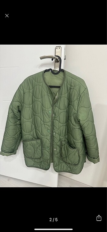 H&M H&M kadin/çocuk ceket. Oversize H&M kapitone mont