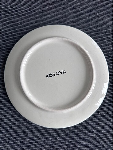 Diğer 6 adet Kosova pasta tabağı