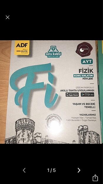 Ayt fizik soru ve konu anlatımı 2 kitap