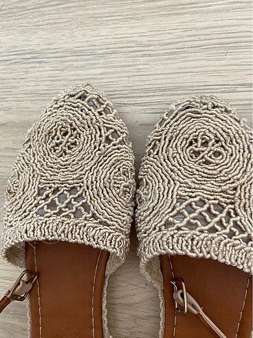 Diğer Krem babet/espadril
