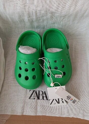 Zara ????orjinal zara astarlı sabo sandalet ????