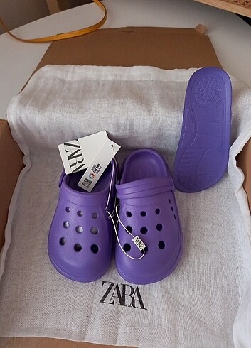 Zara ????orjinal zara astarlı sabo sandalet ????