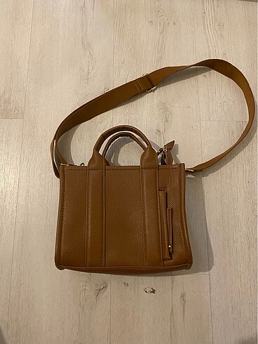 stradivarius kahverengi çanta