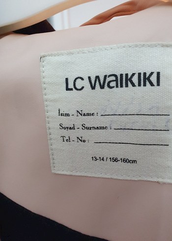 Pudra rengi Deri Kadın Yağmurluk - Görsel 7