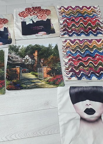 Renkli baskili kırletler - Görsel 2