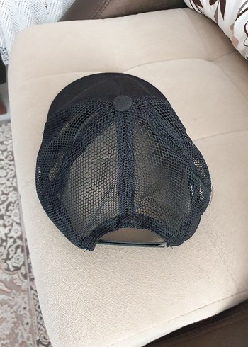 Kemerli Siyah Baskılı Erkek Çocuk Şapkası - Görsel 2