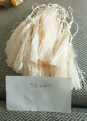 Bohem El Yapımı Püskül Seti 10 tane fiati