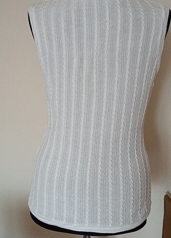 H&M Studio Stüdio L beden triko tsort bady bluz L 40 iki kol arası 44 cm