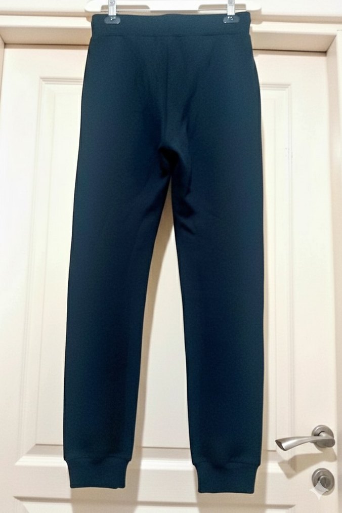 Siyah Kadın Rahat Kesim Eşofman Altı - Görsel 3