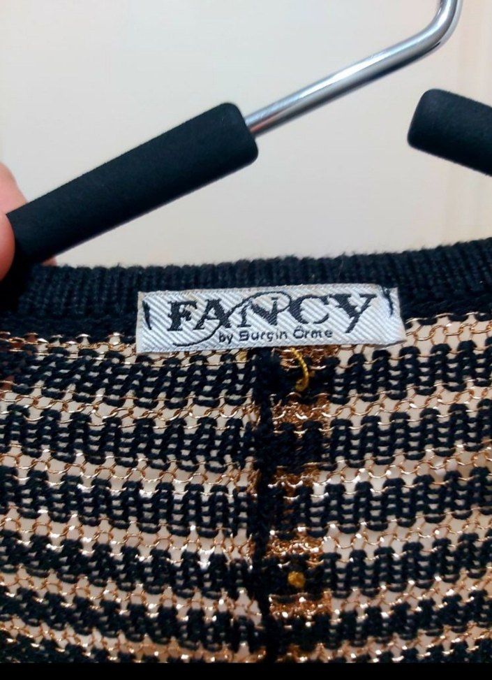 Kadın Kahverengi Örgü Midi Hırka - Görsel 3