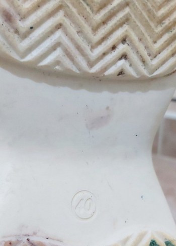 Beyaz Platform Topuklu Kadın Spor Ayakkabı - Görsel 8