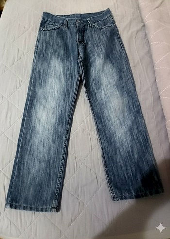 Kadın Denim Boru Paça Pantolon - Görsel 2