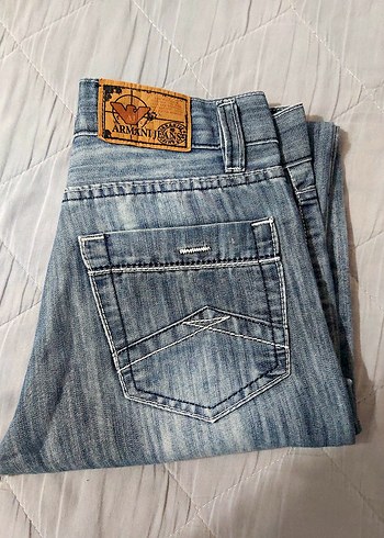 Kadın Denim Boru Paça Pantolon - Görsel 4