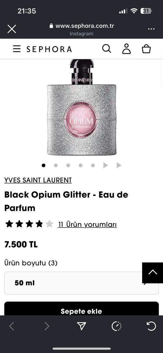 Black optium glitter - Görsel 3