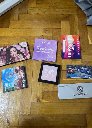 Renkli Göz Farı Paletleri Seti - Görsel 3