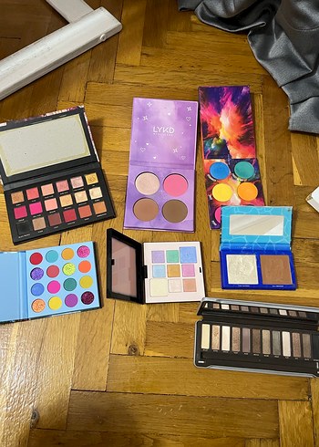 Renkli Göz Farı Paletleri Seti - Görsel 2