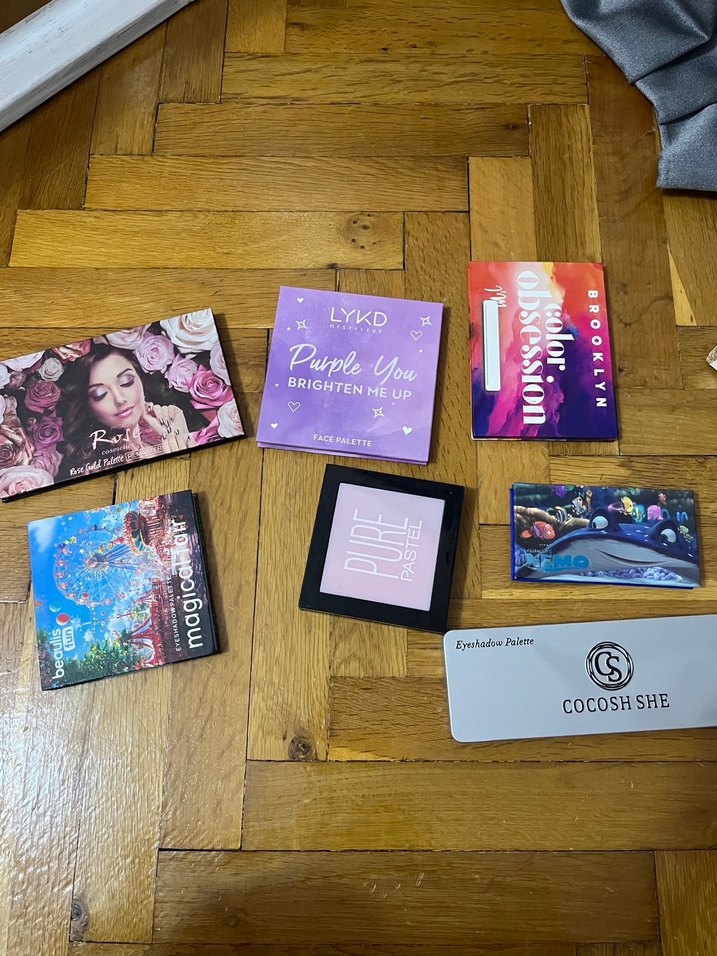 Renkli Göz Farı Paletleri Seti - Görsel 3