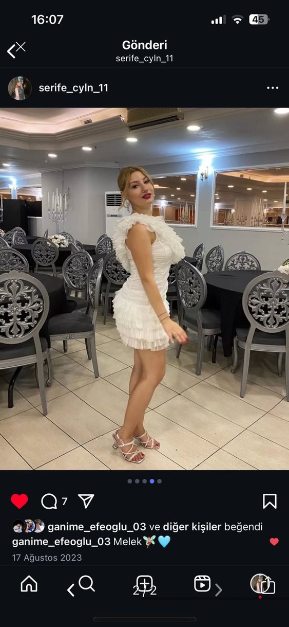 Beyaz Fırfırlı Straplez Mini Elbise - Görsel 2