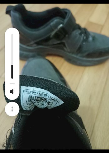 35 numara kız Spor ayakkabı seventy marka - Görsel 3