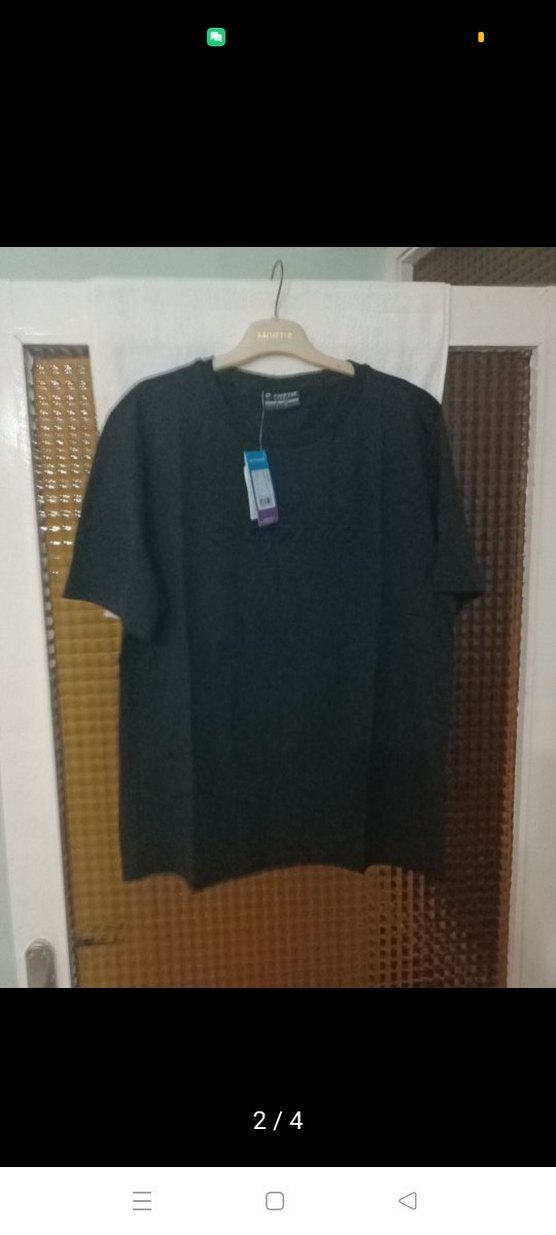 Erkek Siyah Kısa Kollu Tişört - Görsel 4