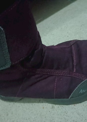 Decathlon Kız Çocuk Süet Kahverengi Cırtlı Bot - Görsel 3