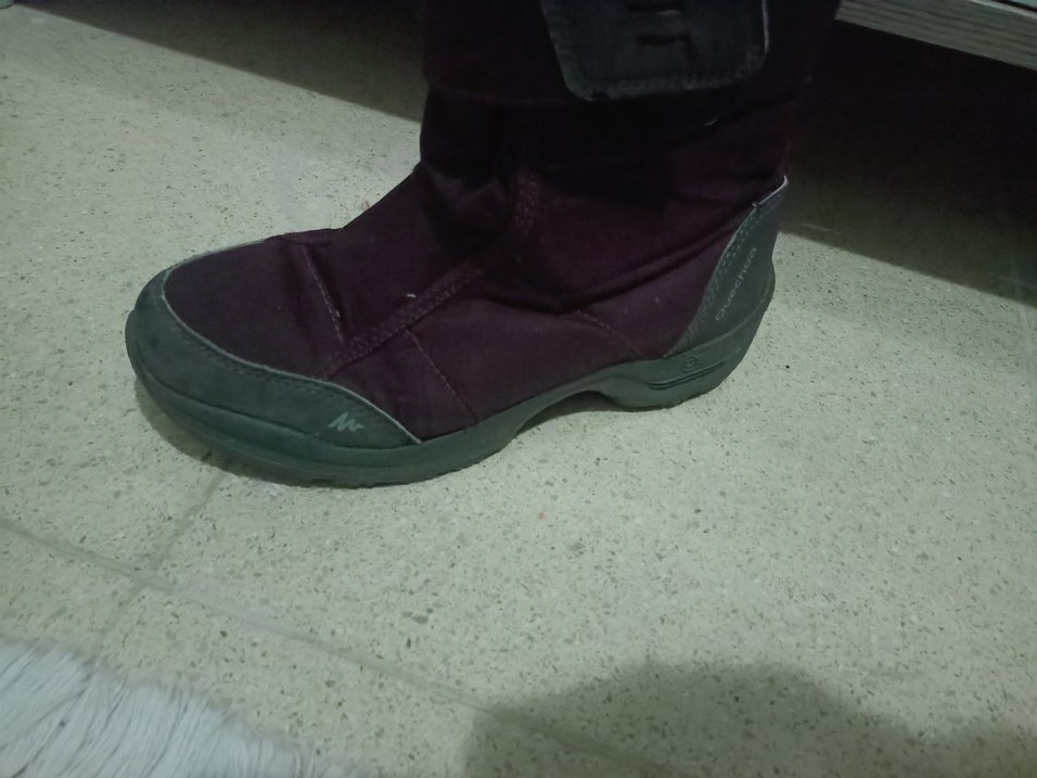 Decathlon Kız Çocuk Süet Kahverengi Cırtlı Bot - Görsel 2