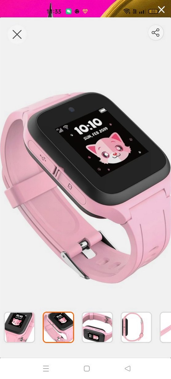 TCL Pembe Akıllı Saat - Görsel 5