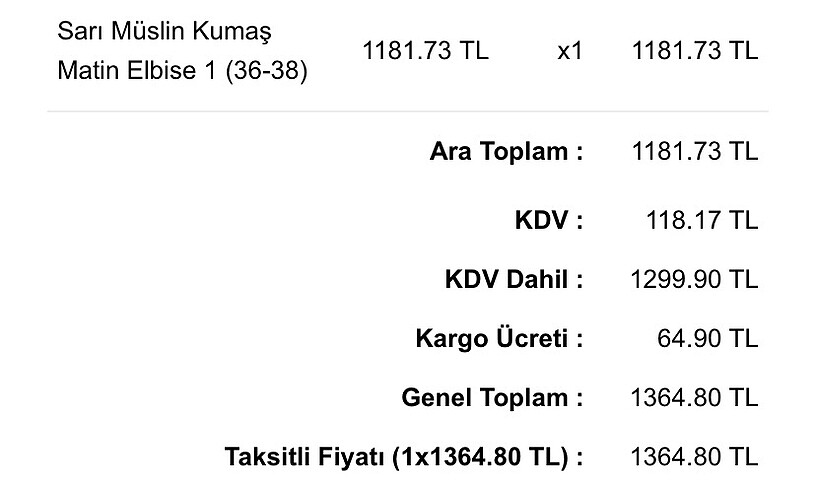 Diğer Elbise