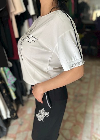 Taşlı eşofman takımı kadın - Görsel 3