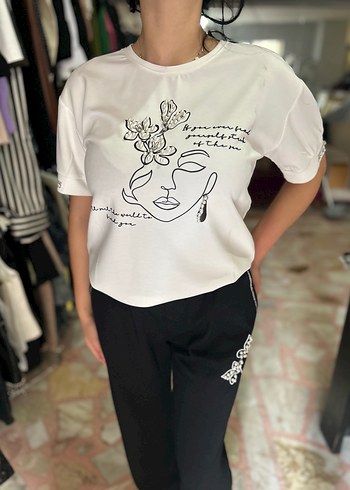 Taşlı eşofman takımı kadın - Görsel 4