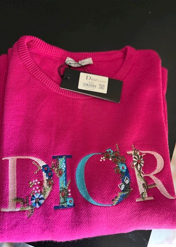 DIOR marka dokuma nakışlı kazak - Görsel 2