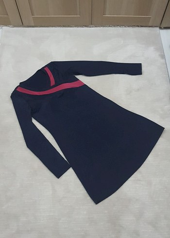 Diğer Koyu Lacivert Tesettür Mayo Takımı, Uzun Kollu, Basic,Haşema
