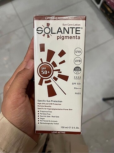Solante güneş kremi(3 tane)