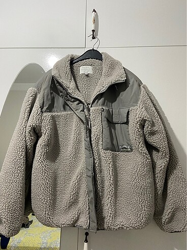 Pull and bear peluş ceket