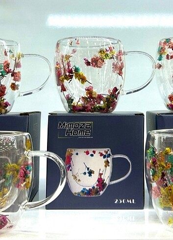 250 ml çift çidarlı kupa