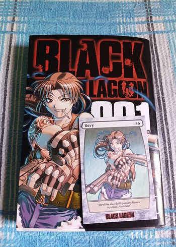  Beden Renk Black Lagoon Manga Cilt 1 ve 2 Set