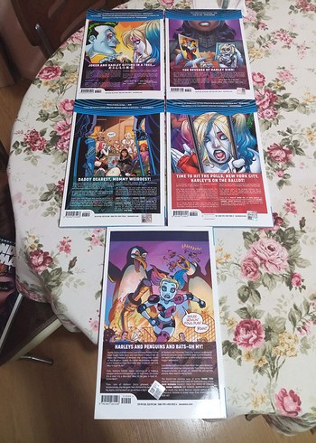 Beden Harley Quinn Rebirth Cilt 2-6 Set İngilizce