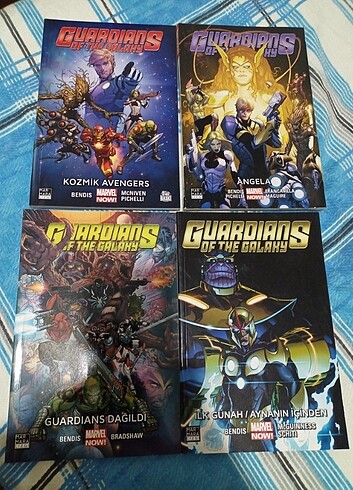 Guardians Of The Galaxy 1-4 Set
