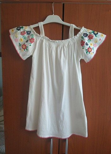 10 Yaş Beden beyaz Renk LCW Waikiki kız çocuk t-shirt