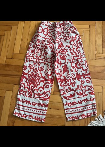 Nakışlı Bohem Kız çocuk  Pantolon - Görsel 2