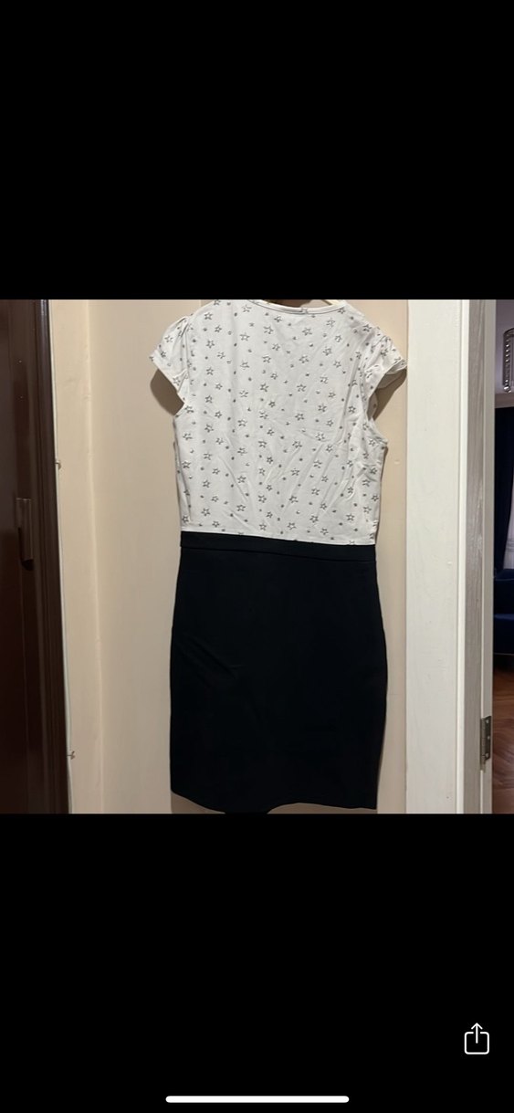 Düğmeli Yakalı Midi Elbise - Görsel 2