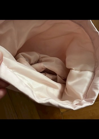 Açık pembeKız Çocuk Bol Kesim Pilili yağmurluk kar Pantolon - Görsel 4